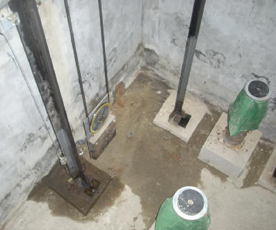 升降梯機坑防水處理1